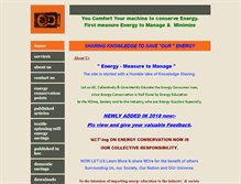 Tablet Screenshot of energymeasuretosave.com
